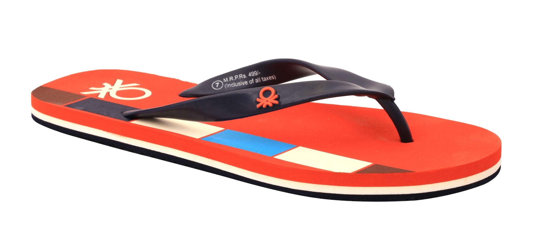 

United Colors Of Benetton Men Orange Flip-Flops - 1 Pair
