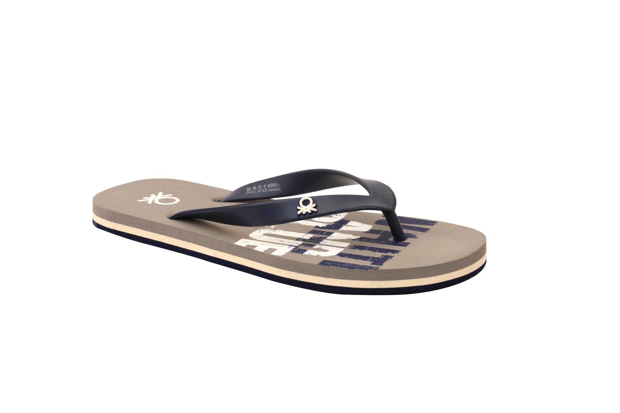 

United Colors Of Benetton Men Grey Flip-Flops - 1 Pair