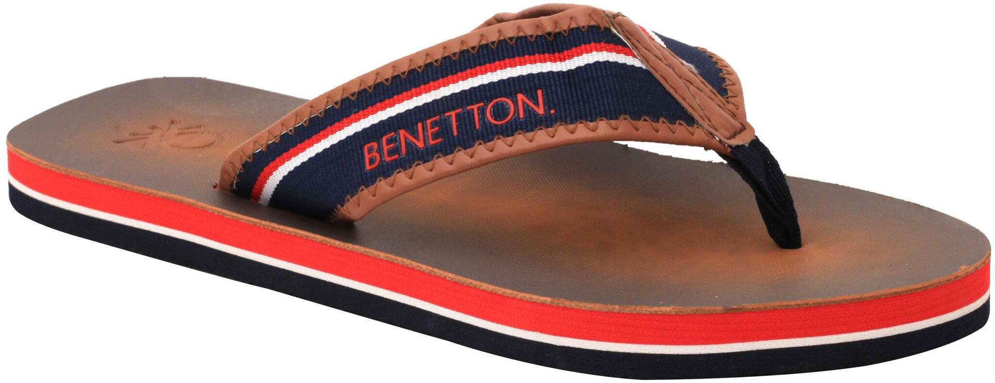 

United Colors Of Benetton Men Red Flip-Flops - 1 Pair