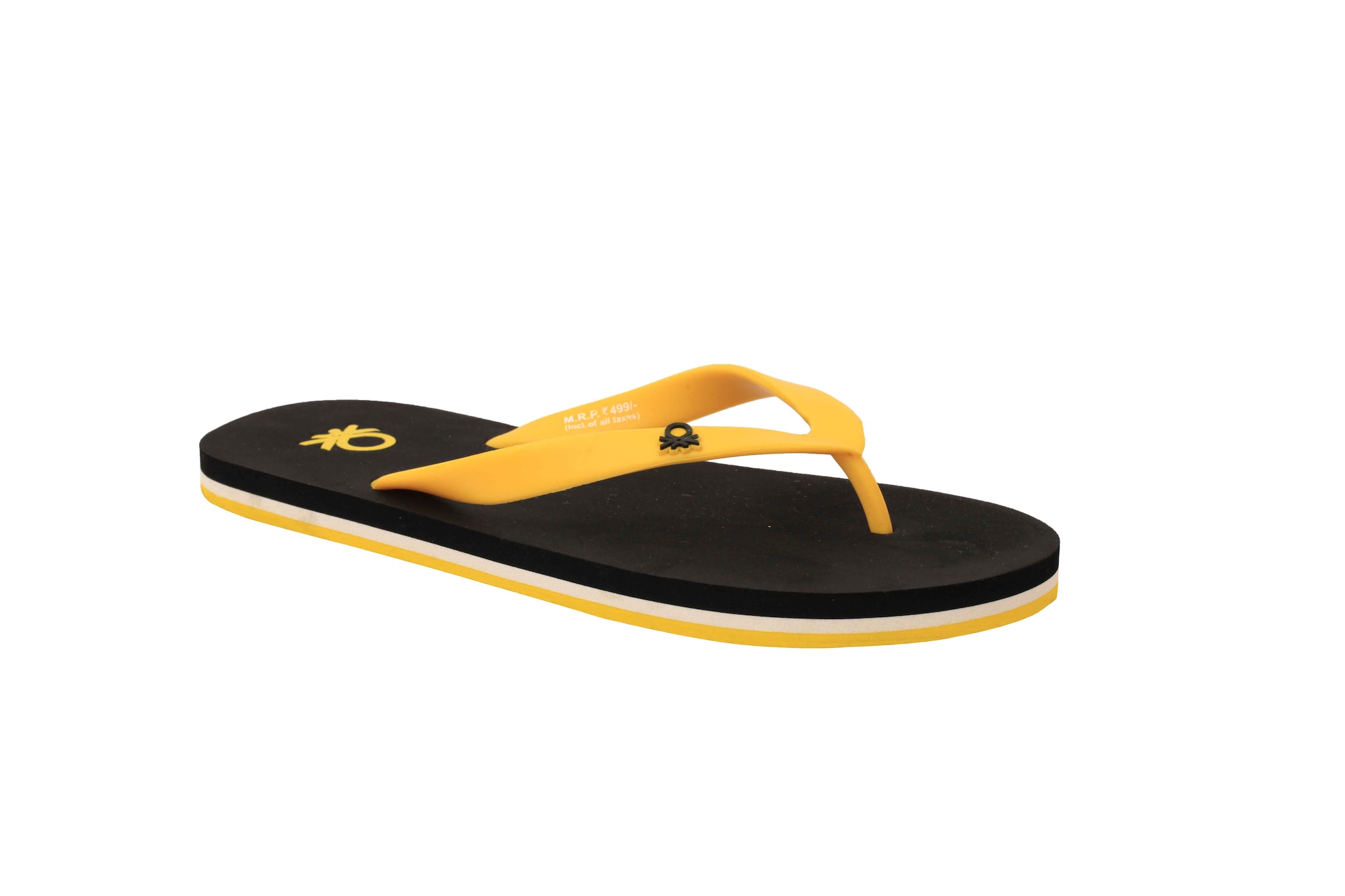 

United Colors Of Benetton Men Black Flip-Flops - 1 Pair