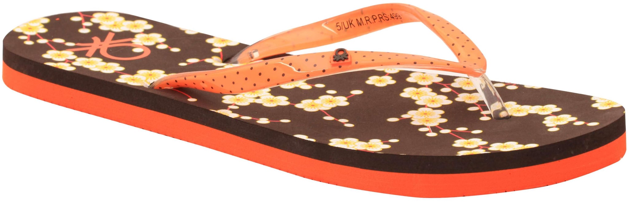 

United Colors Of Benetton Women S Flip Flop Brown-6