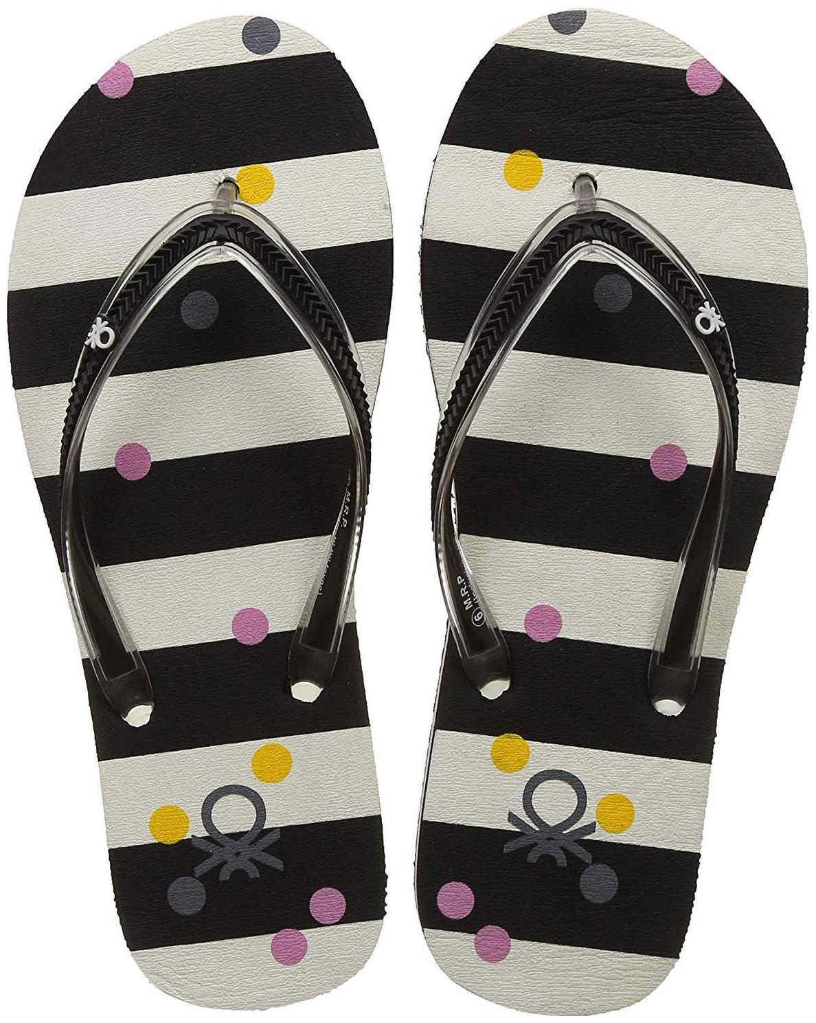 benetton flip flops online
