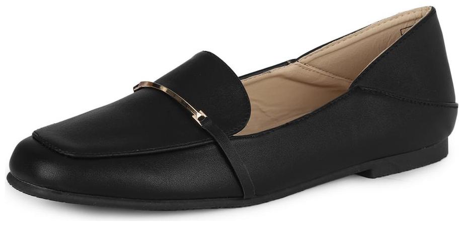 

Van Heusen Women Black Loafers
