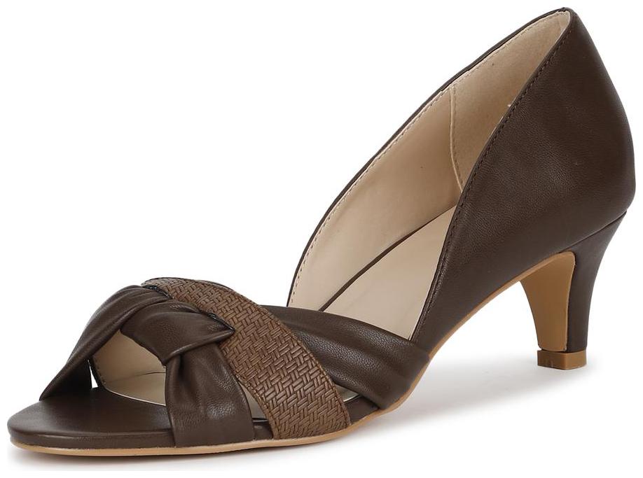 

Van Heusen Women Brown Pumps