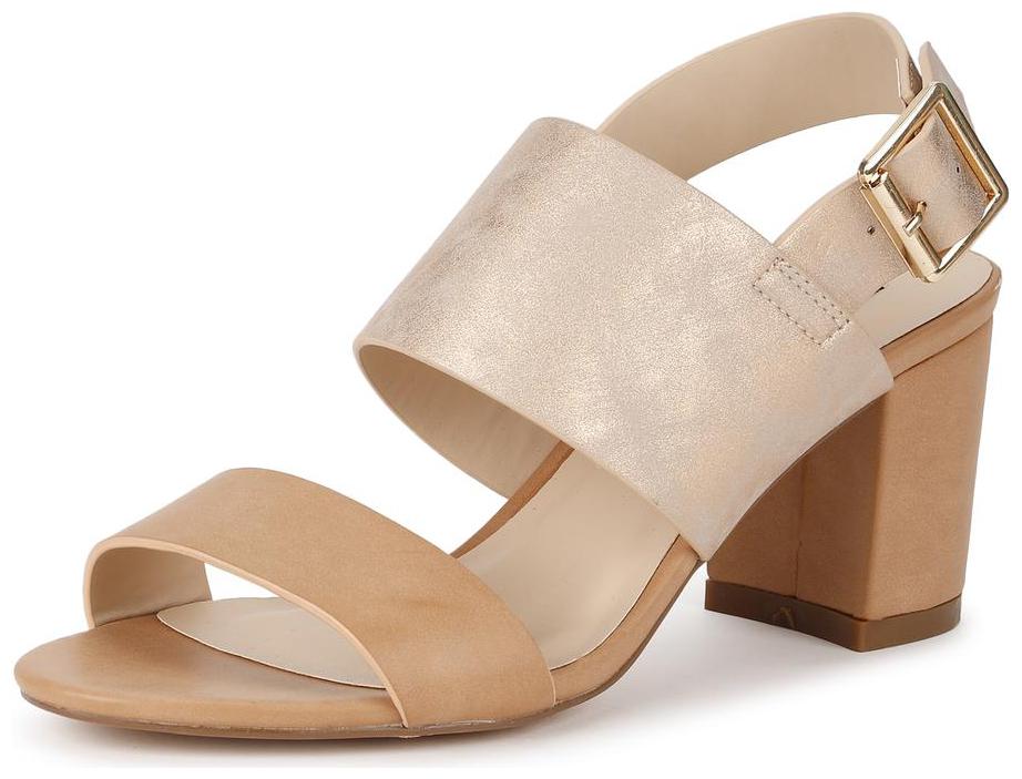 

Van Heusen Women Beige Sandals