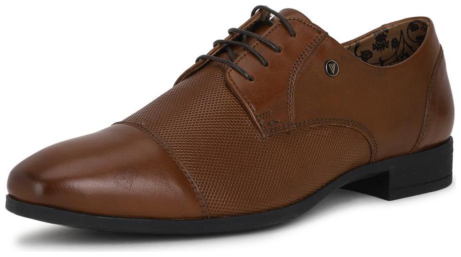 

Van Heusen Men Brown Derby Formal Shoes - VHSCERGFL000039