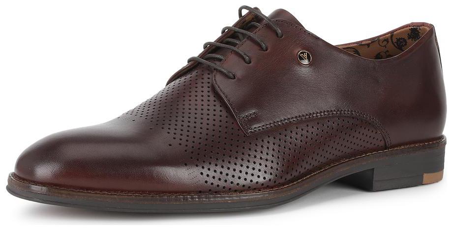 

Van Heusen Men Brown Derby Formal Shoes - LACE UP SHOES - VHSCDRGFL000012