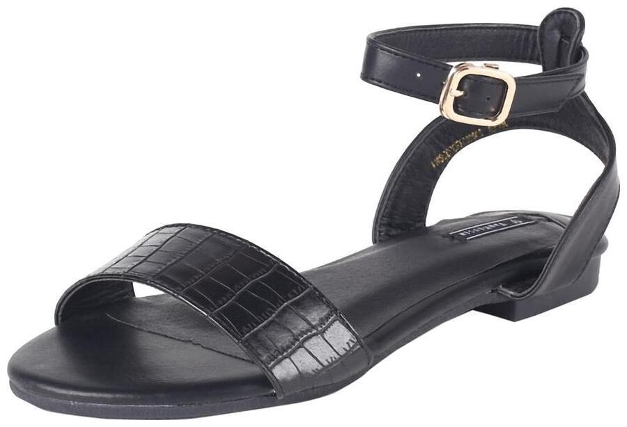 

Van Heusen Women Black Sandals