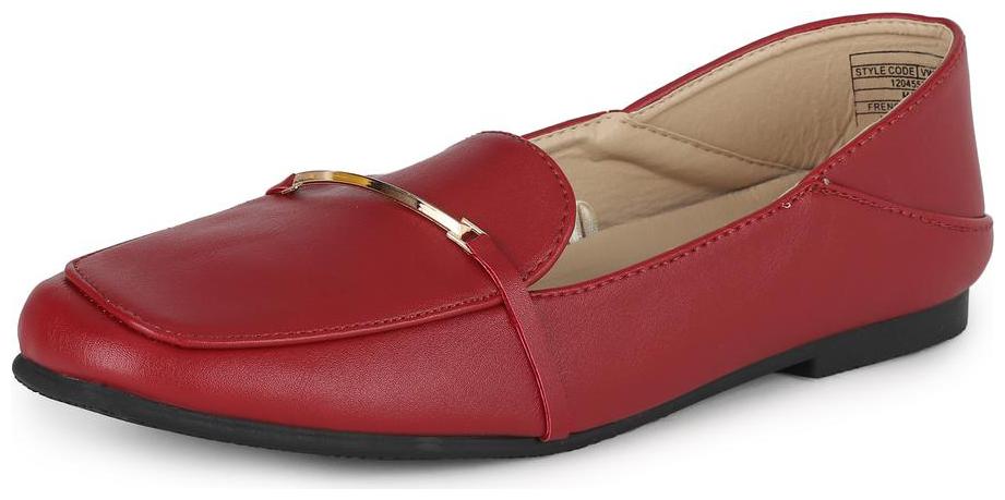 

Van Heusen Women Red Loafers
