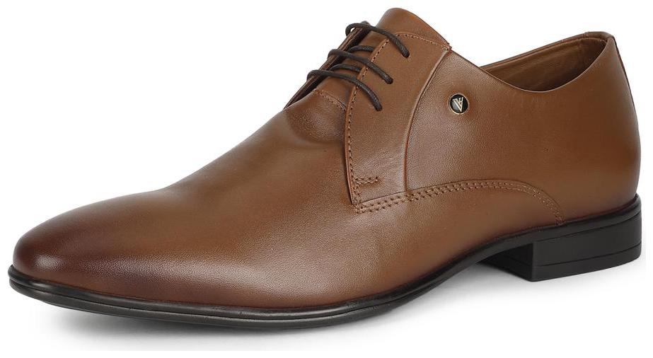 

Van Heusen Men Brown Derby Formal Shoes - LACE UP SHOES - VHSCERGFL000133