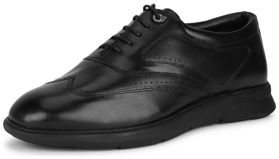 

Van Heusen Men Black Derby Formal Shoes
