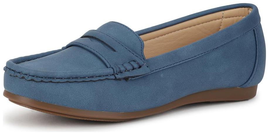 

Van Heusen Women Blue Loafers