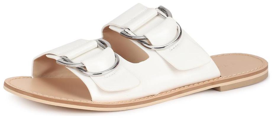 

Van Heusen Women White Sandals