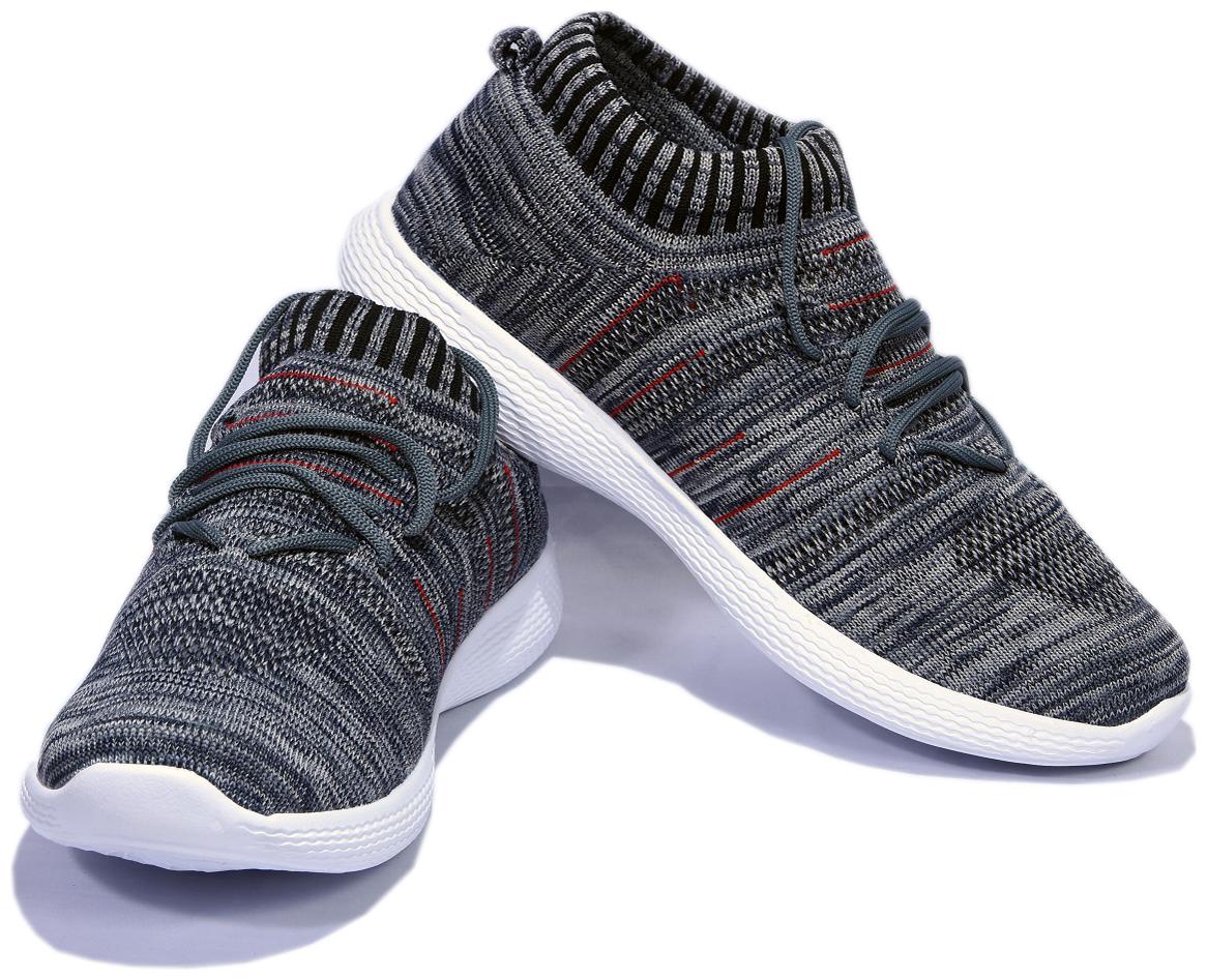 

vasaca Men Running Shoes ( Grey )