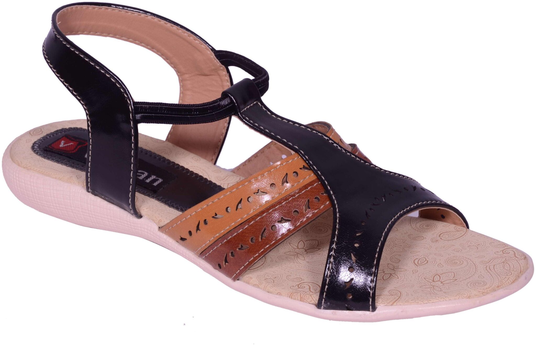 

Veletan Women Black Sandals