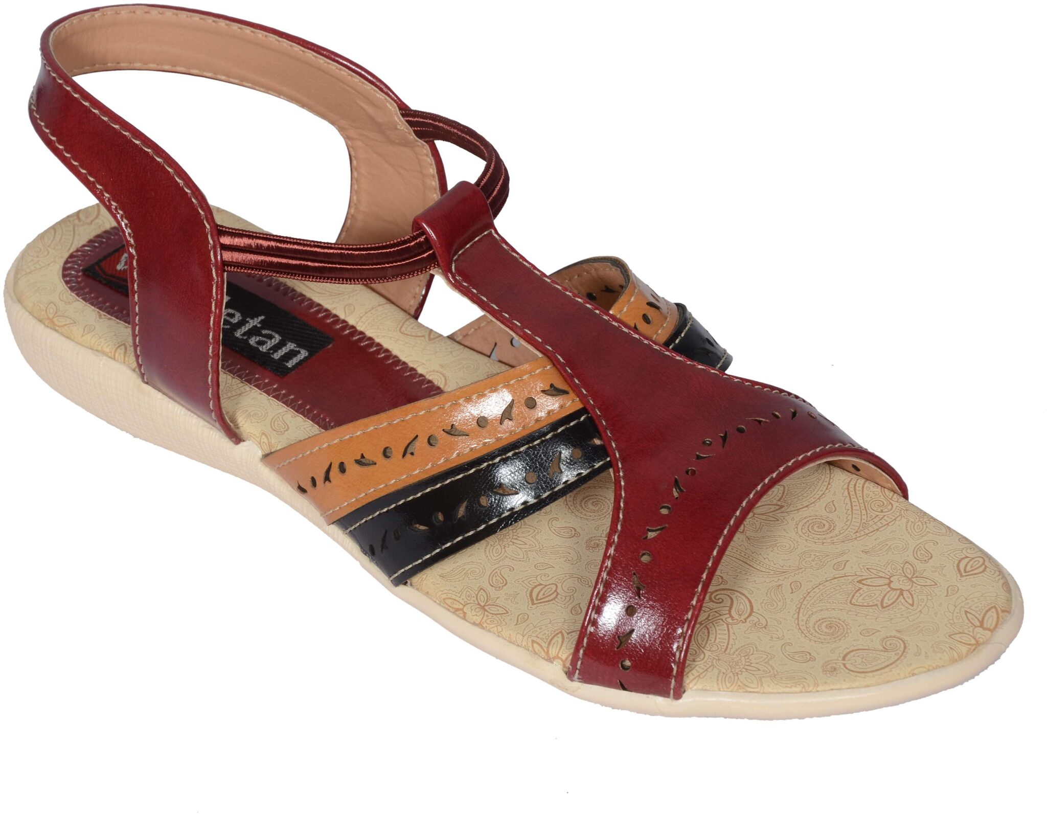 

Veletan Women Maroon Sandals