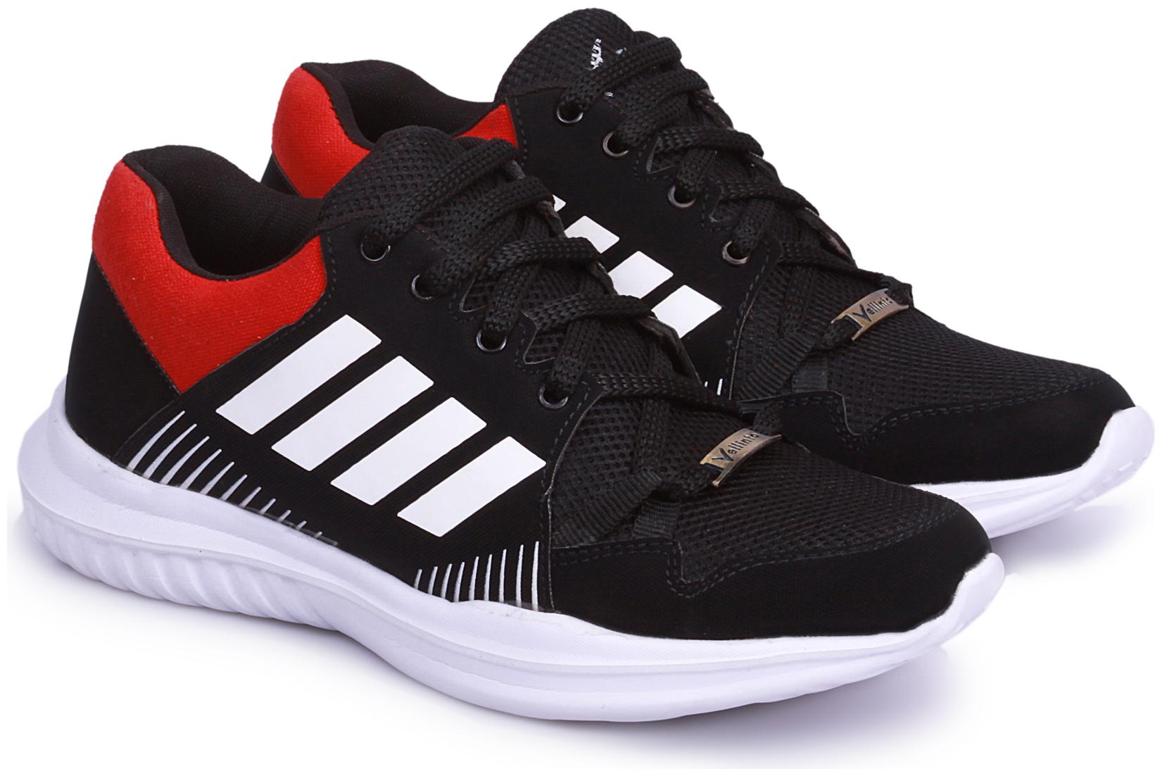 

VELLINTO Men Sports Shoes Running Shoes ( Black )