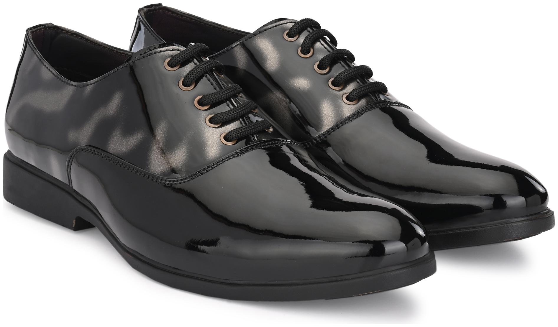 

VELLINTO Men Black Casual Shoes - PATENT SHOES - ART CA132
