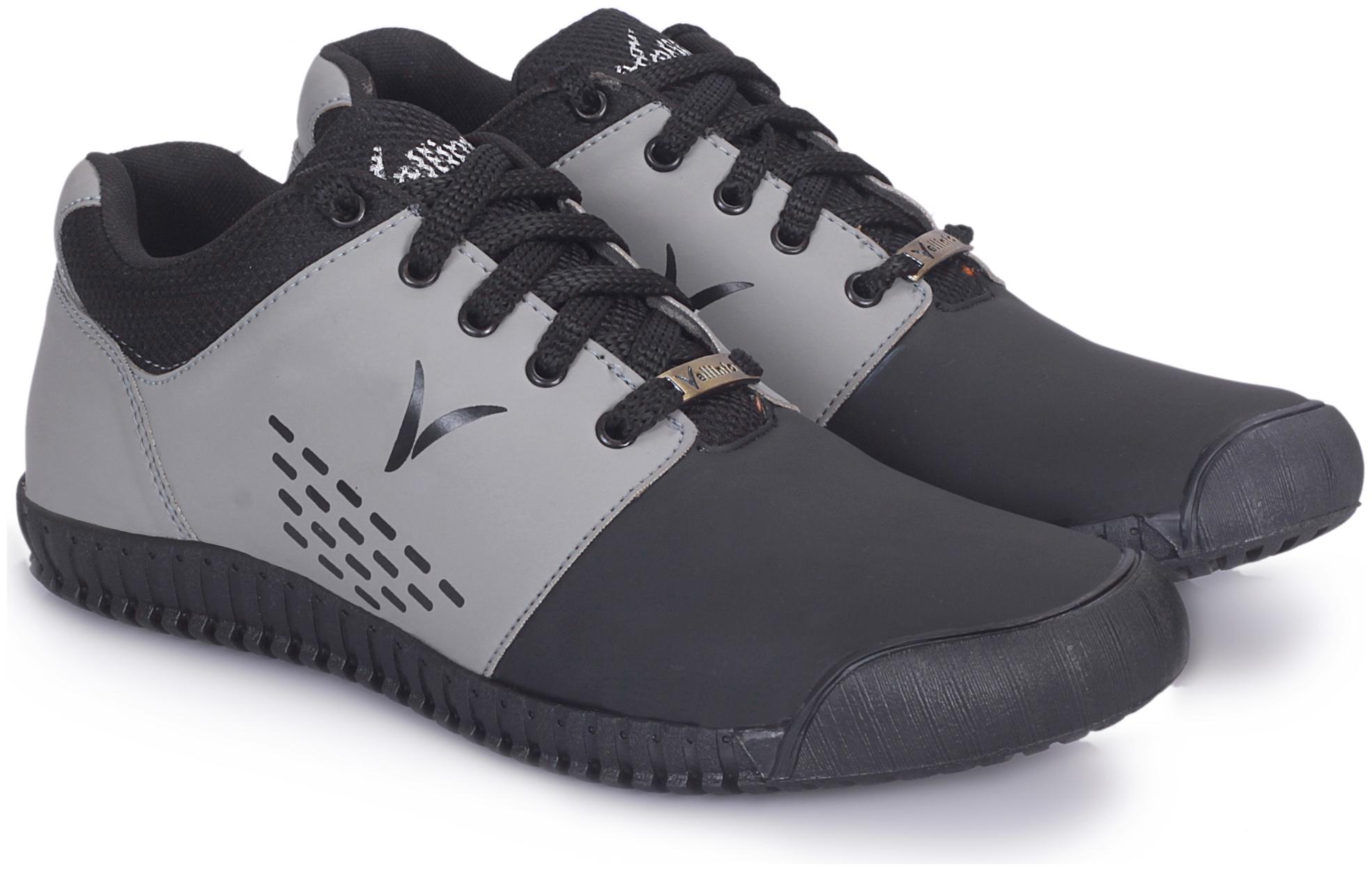 

VELLINTO Men Black Casual Shoes - SYNTHETIC LEATHER SNEAKERS FOR MEN - ART CA129BLK 8