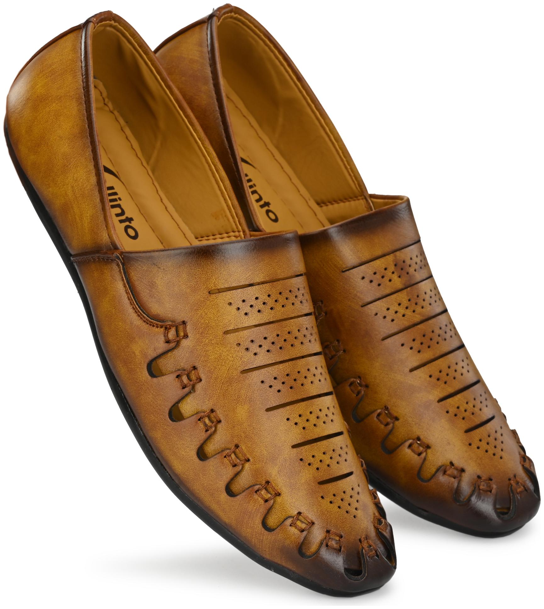

VELLINTO Men Beige Casual Shoes - ART CA146BEG 6