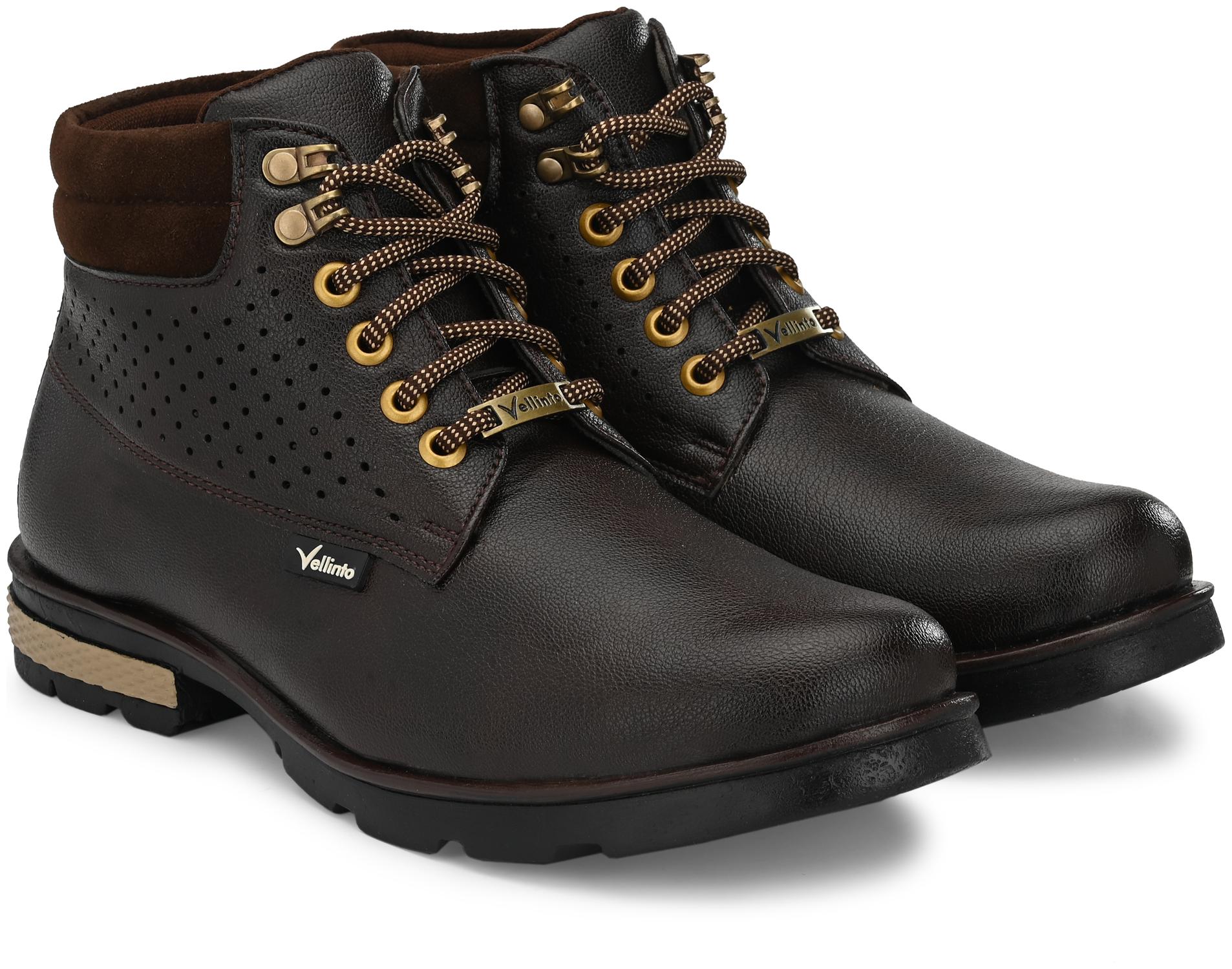 

VELLINTO Men Brown Ankle Boots - ART CA109BWN 6