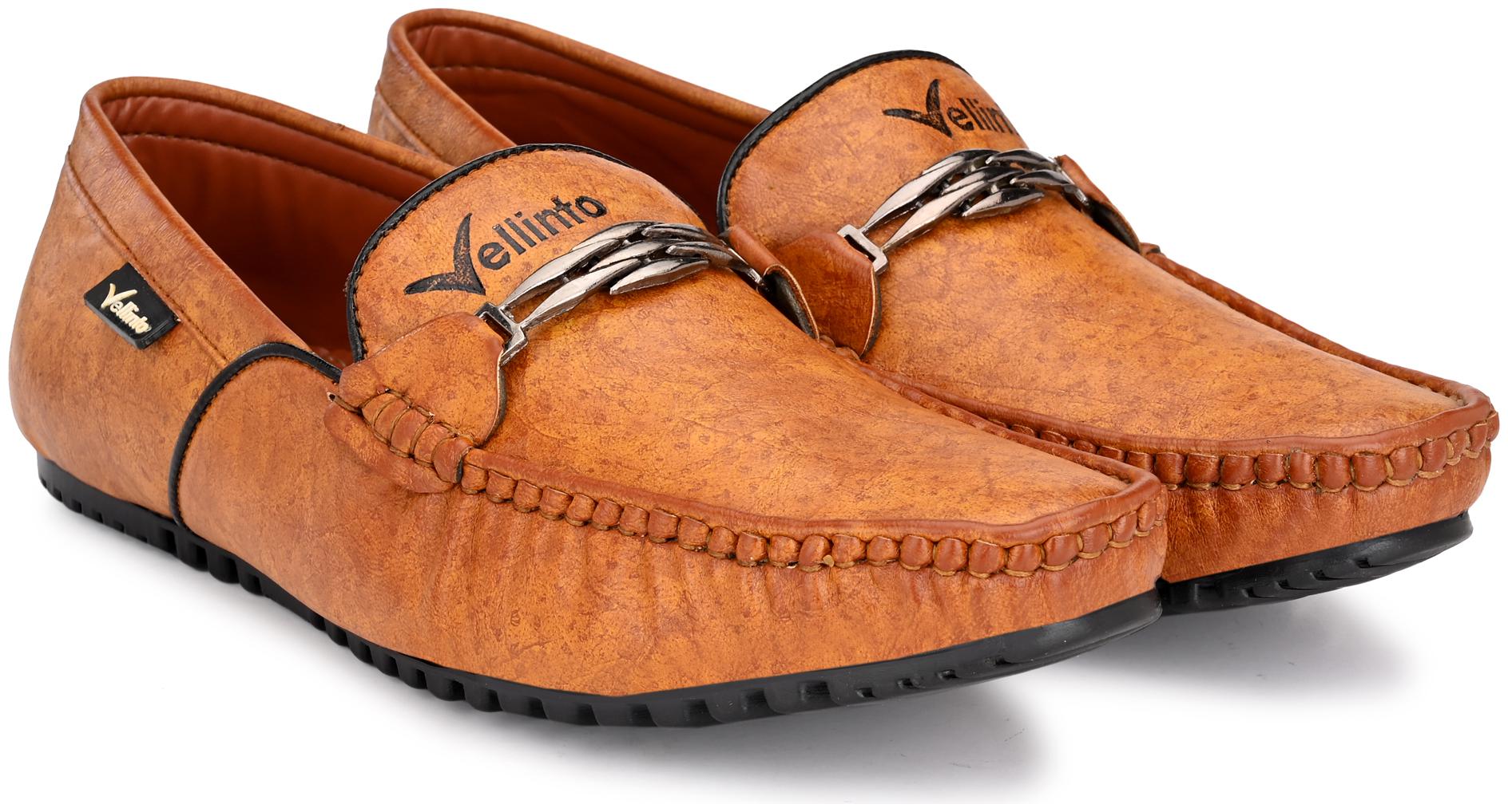 

VELLINTO Men Brown Loafers - ART CA119BWEG 7