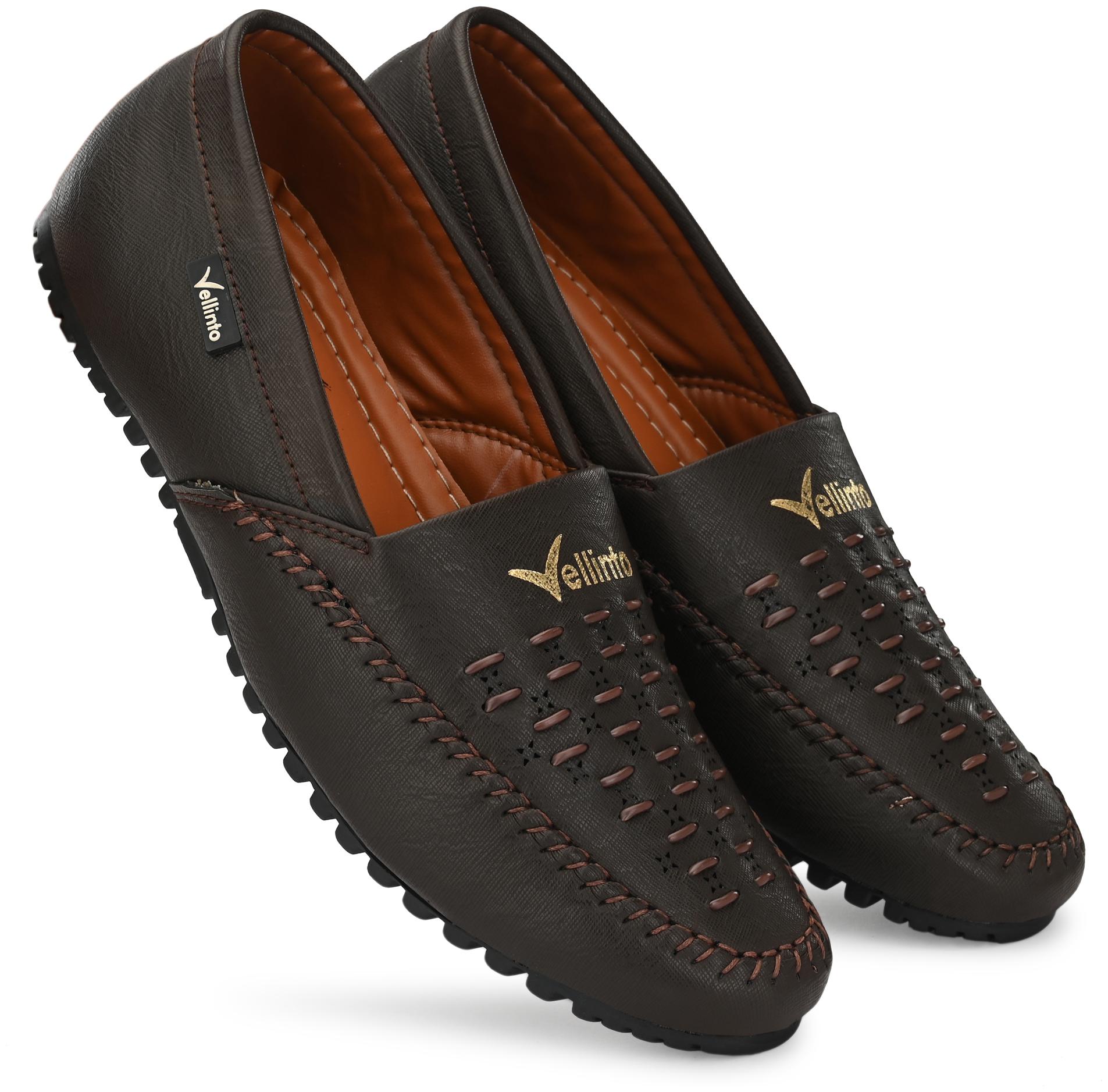 

VELLINTO Men Brown Loafers - ART CA117BWN 8