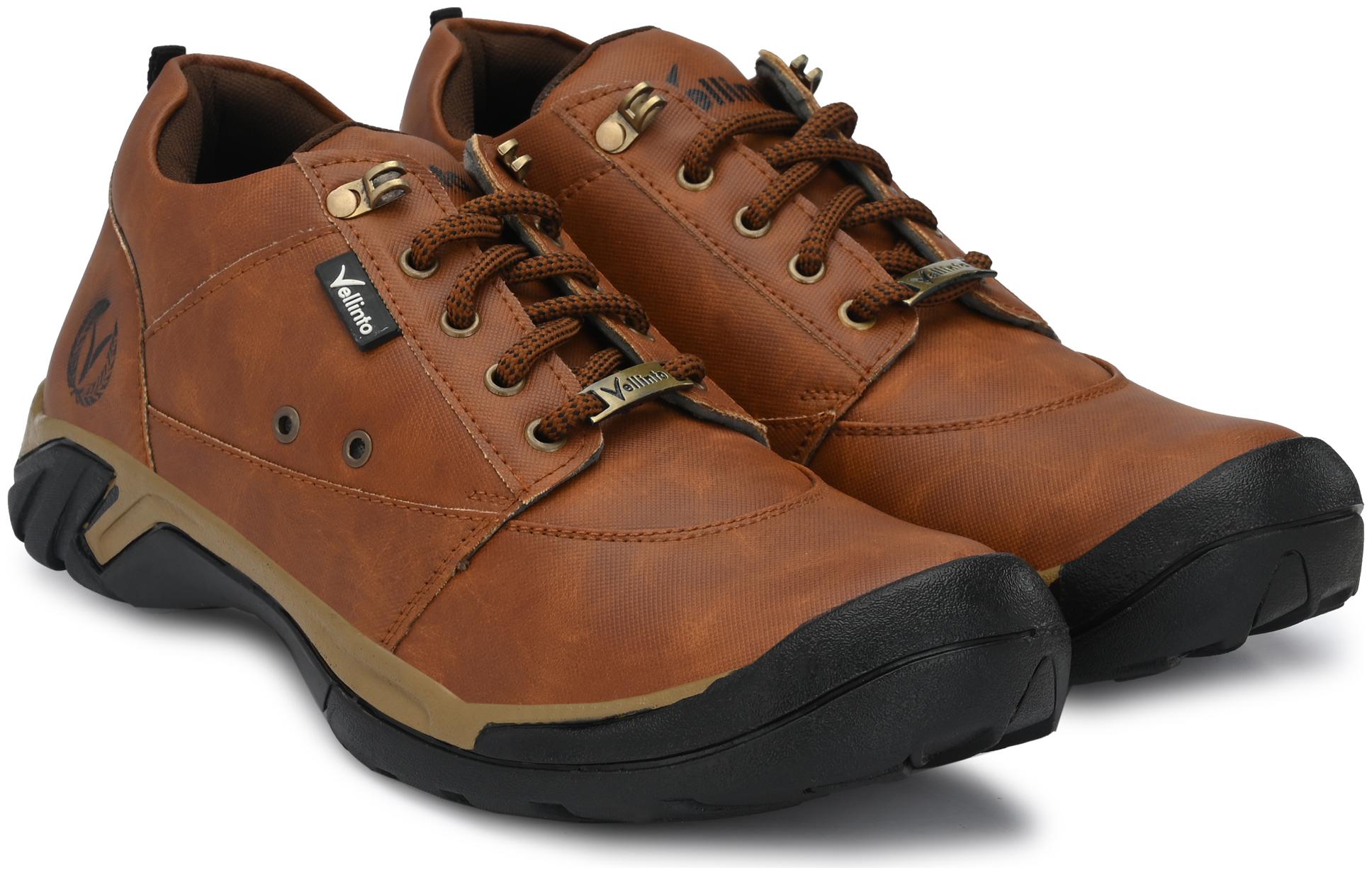 

VELLINTO Men Tan Outdoor Boots