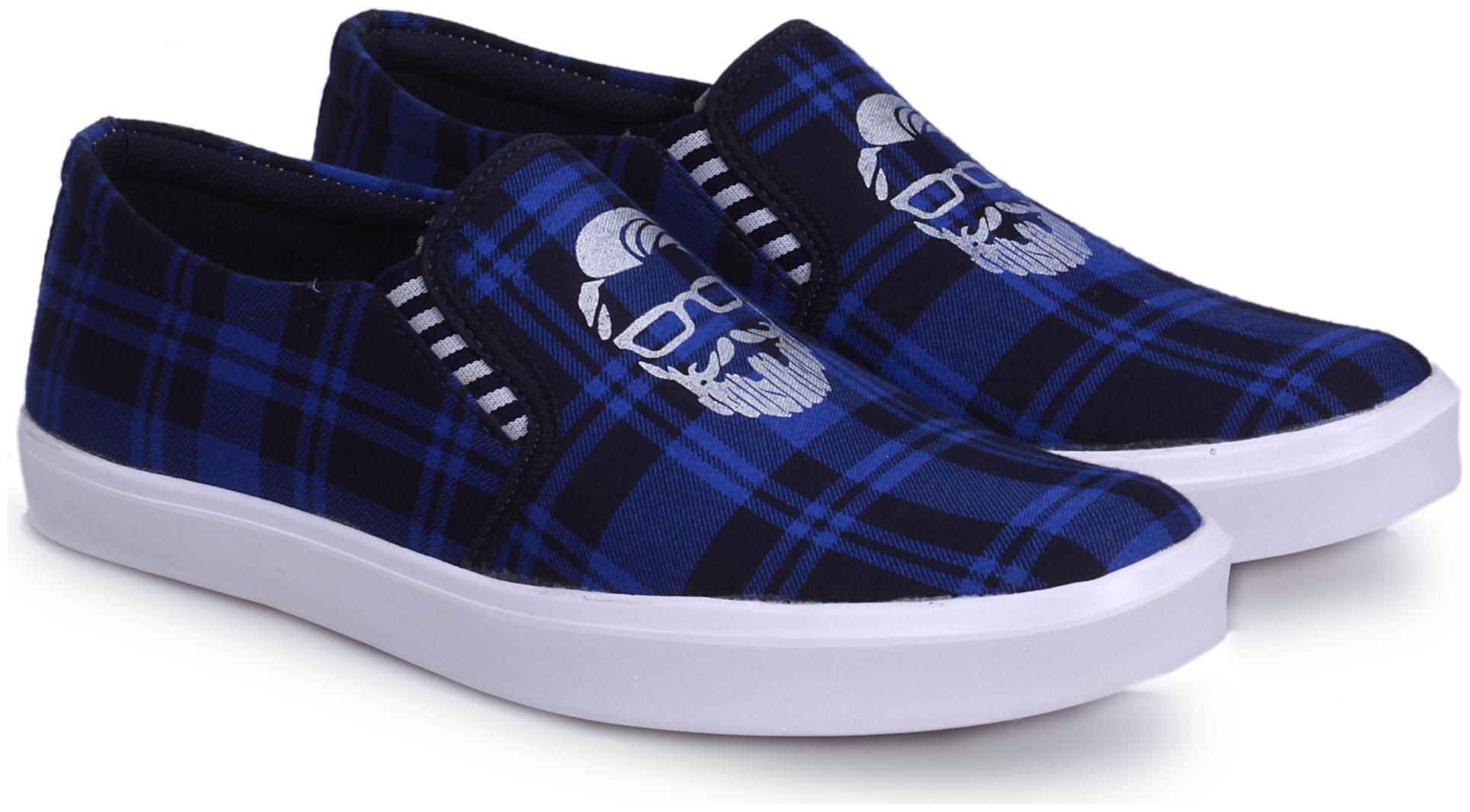 

VELLINTO Men Navy Blue Casual Shoes - LOAFERS FOR MEN - ART CA124BLU 10