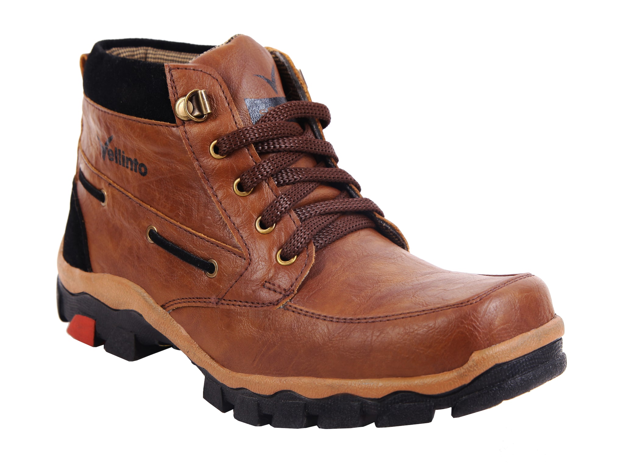 

VELLINTO Men Brown Outdoor Boots - ART CA104BWN 6