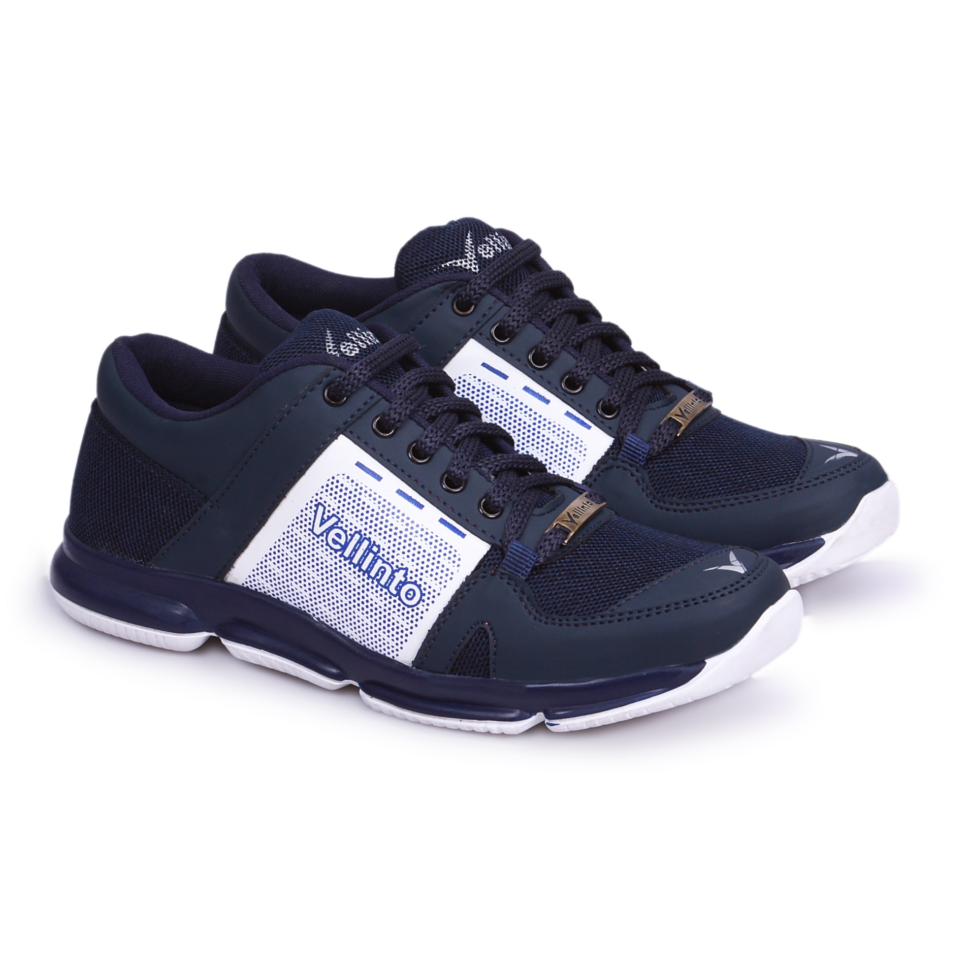 

VELLINTO Men Running Shoes ( Navy Blue )