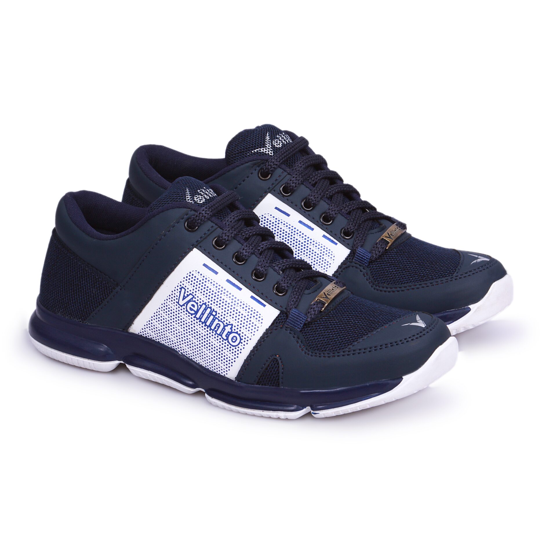 

VELLINTO Men Running Shoes ( Navy Blue )