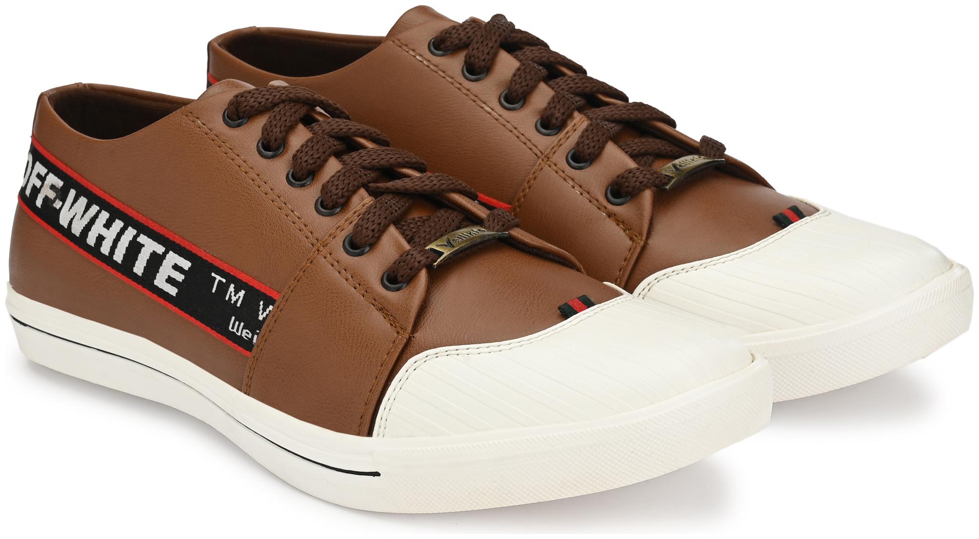

VELLINTO Men Brown Sneakers