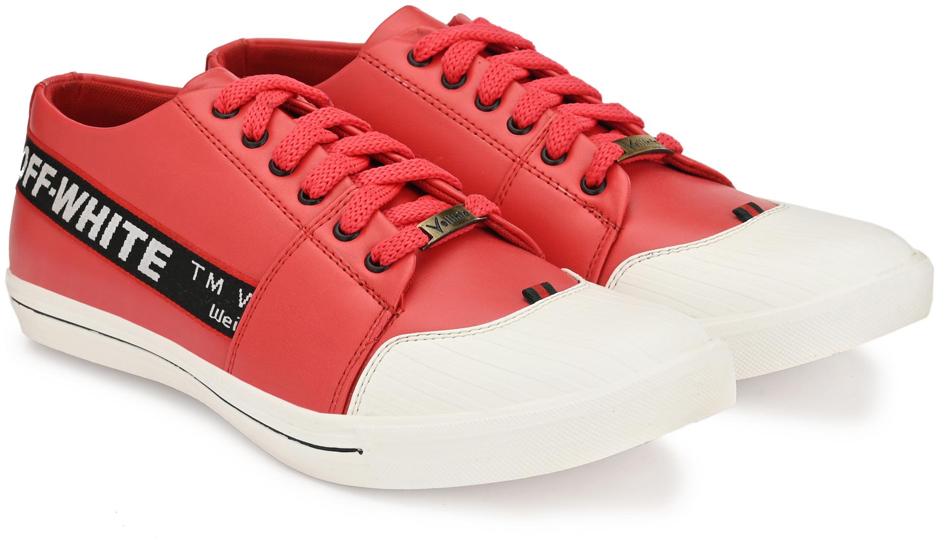 

VELLINTO Men Red Sneakers