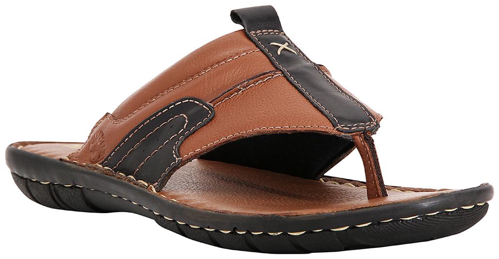 

Ventoland Men s 100 Genuine Italian Leather Flip flops