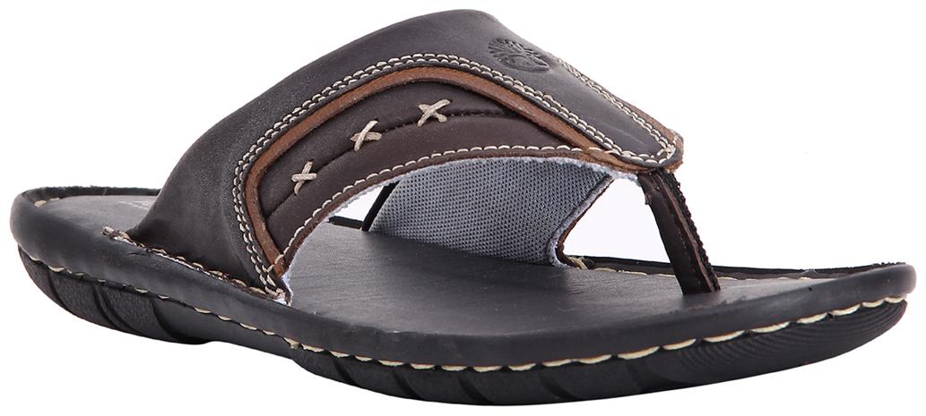 

Ventoland Men s 100 Genuine Italian Leather Flip flops