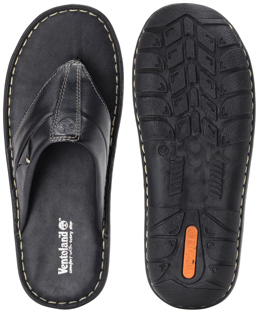 

Ventoland Men s 100 Genuine Italian Leather Flip flops