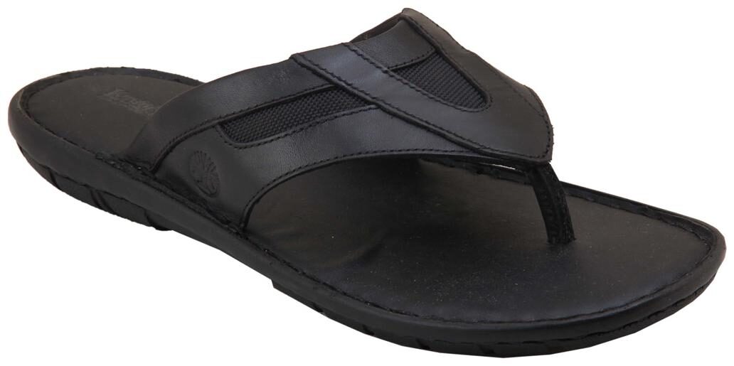 

Ventoland Men s 100 Genuine Italian Leather Flip flops
