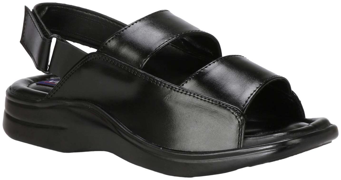 

VINCENZO Men Black Sandals