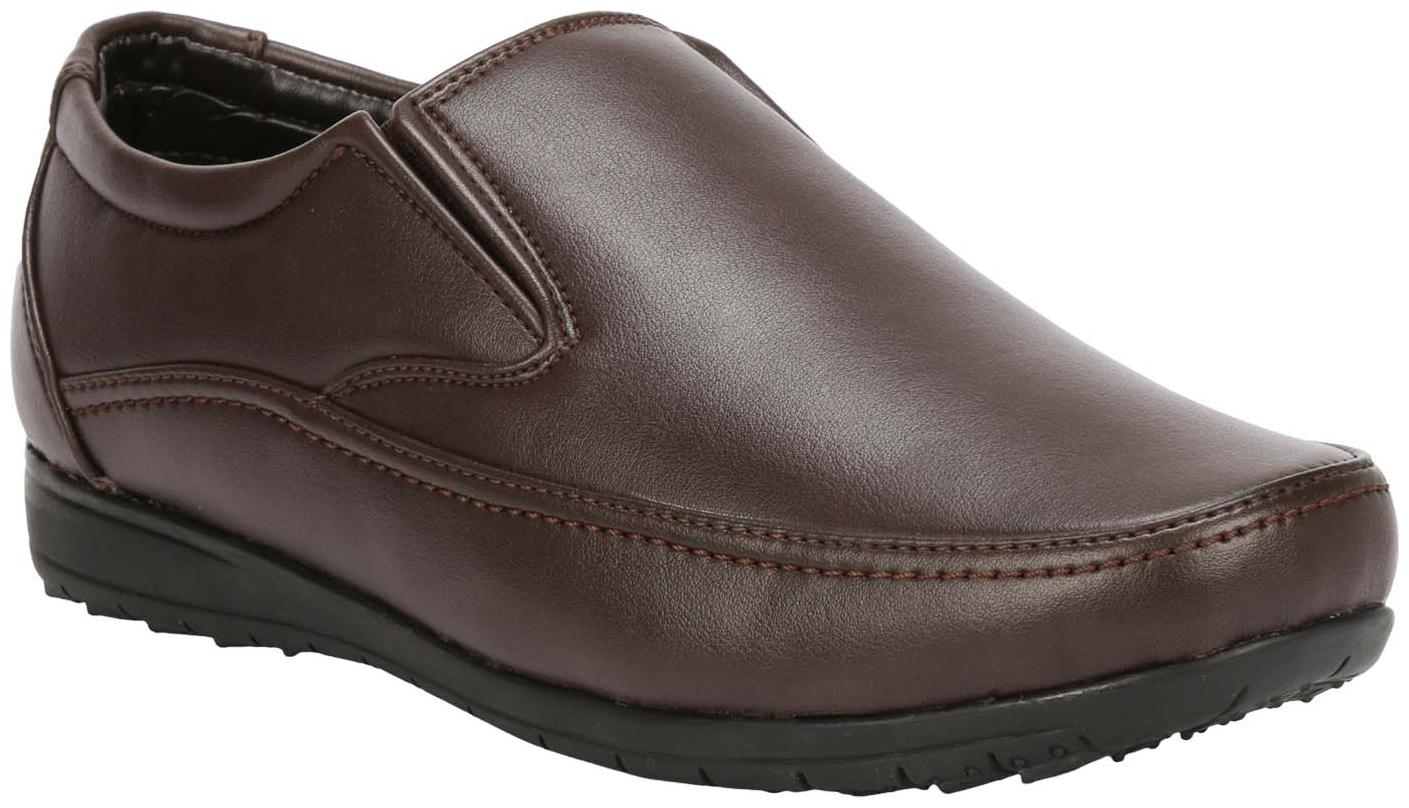 

Vincenzo Mens s Extra Comfort Formal Leather Slip-On Shoes (Size - 6 UK)
