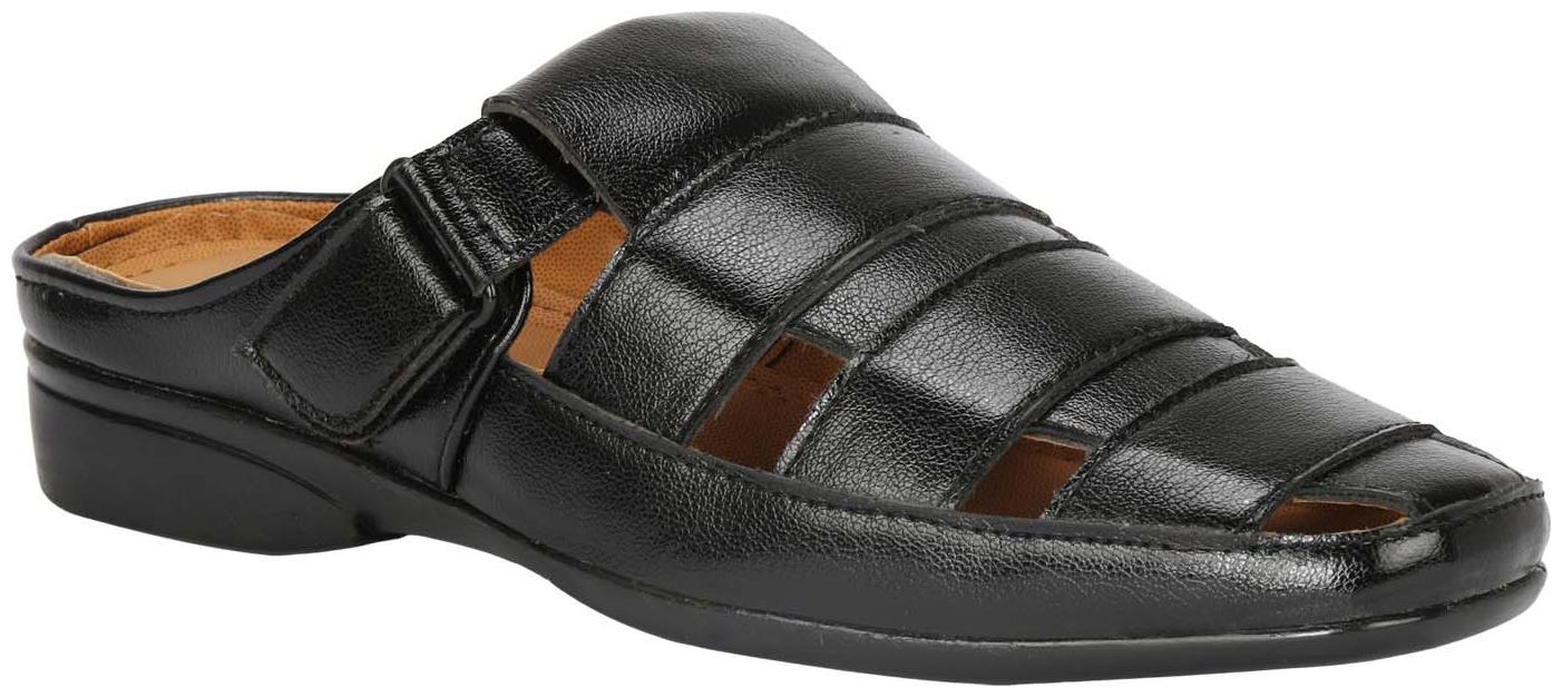 

Vincenzo Mens s Extra Comfort Leather Sandel (Size - 10 UK)