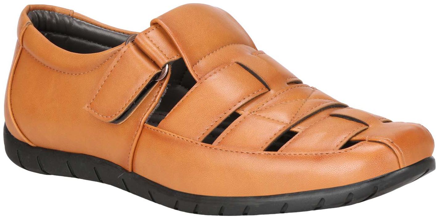 

Vincenzo Mens s Extra Comfort Leather Sandel (Size - 6 UK)