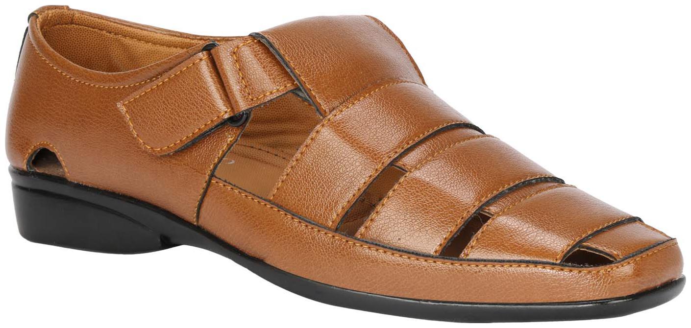 

Vincenzo Mens s Extra Comfort Leather Sandel (Size - 7 UK)