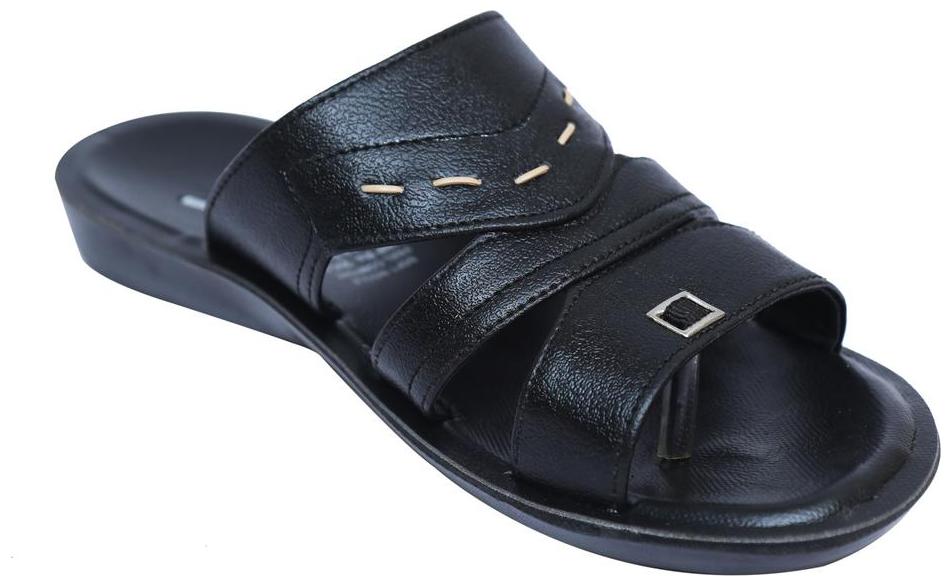 

VIRDHI Men Black Slippers