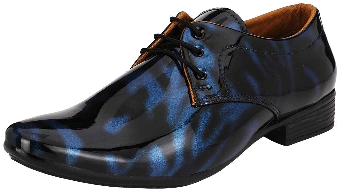 

Vitoria Men Black Blue Derby Formal Shoes - VTRSTYLRND1