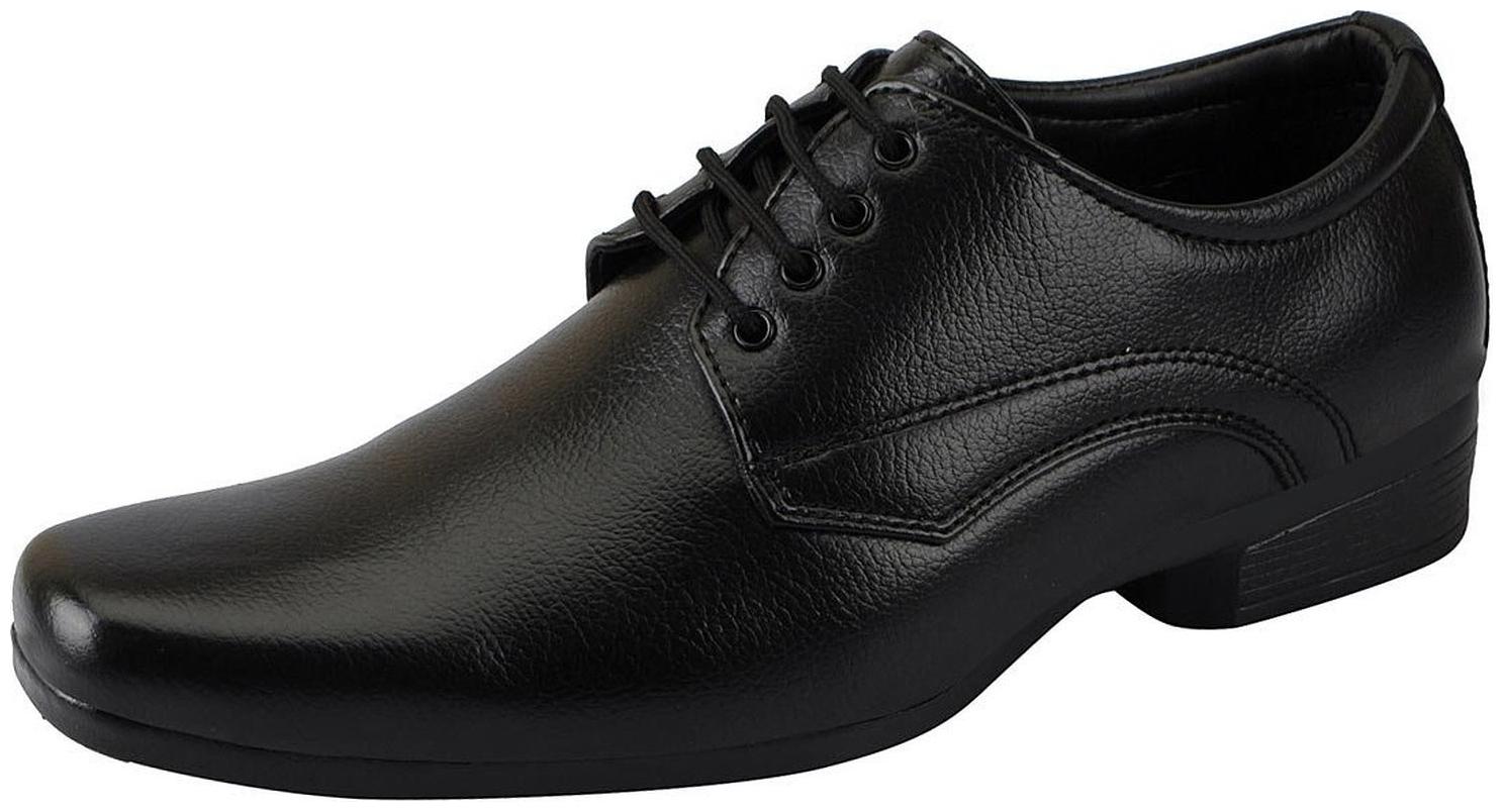 

Vitoria Men Black Derby Formal Shoes
