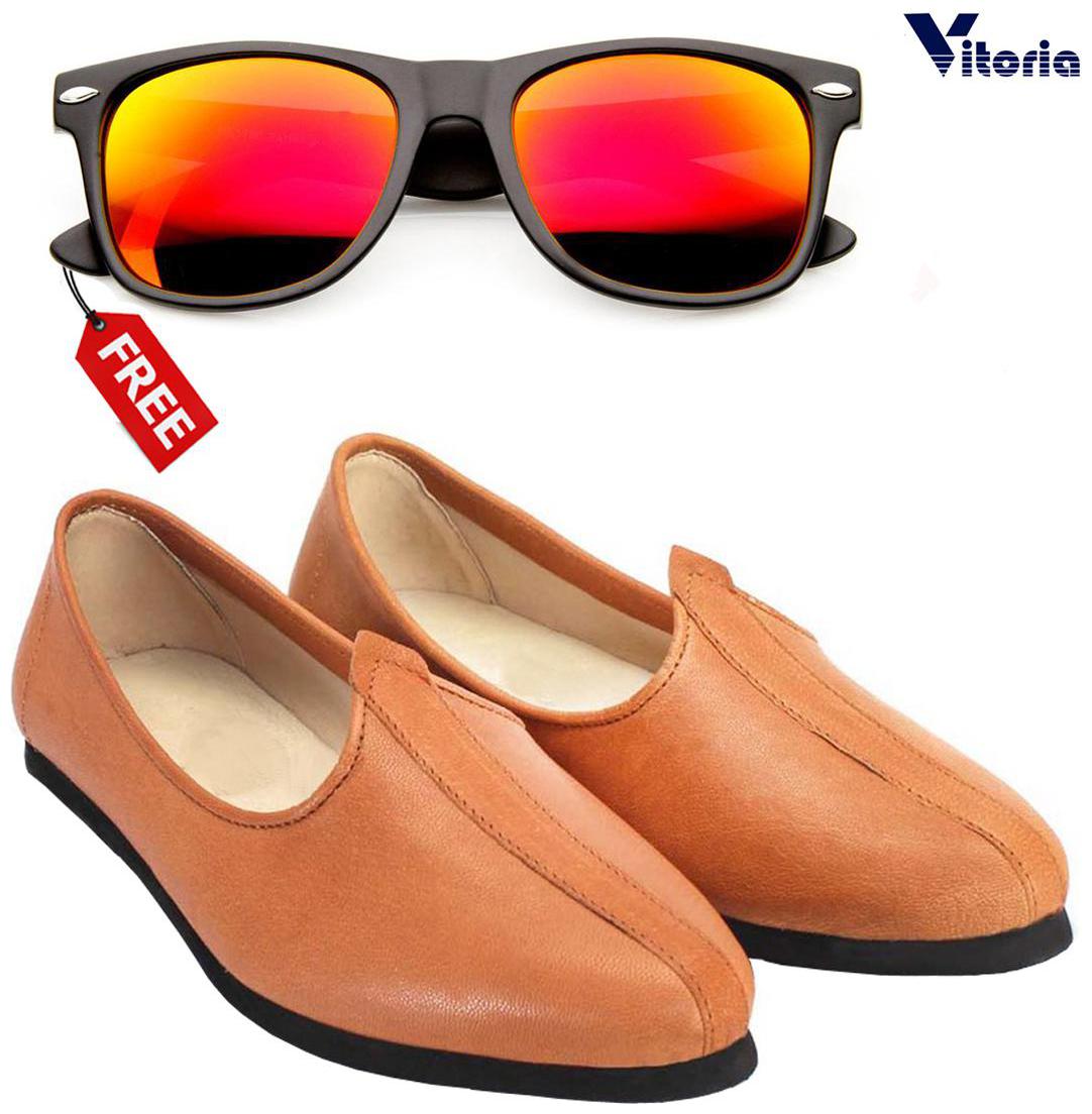 

Vitoria Unisex Tan Jutti