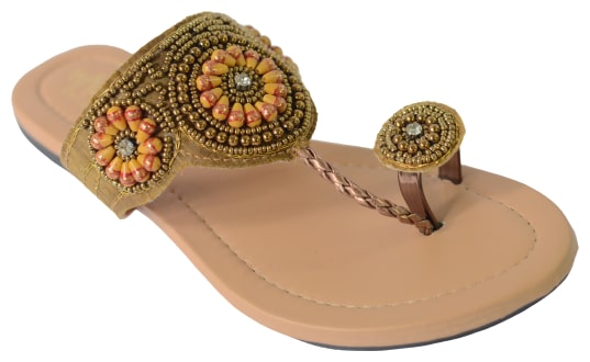 

WALK-N-STYLE Women Brown T-Strap Flats