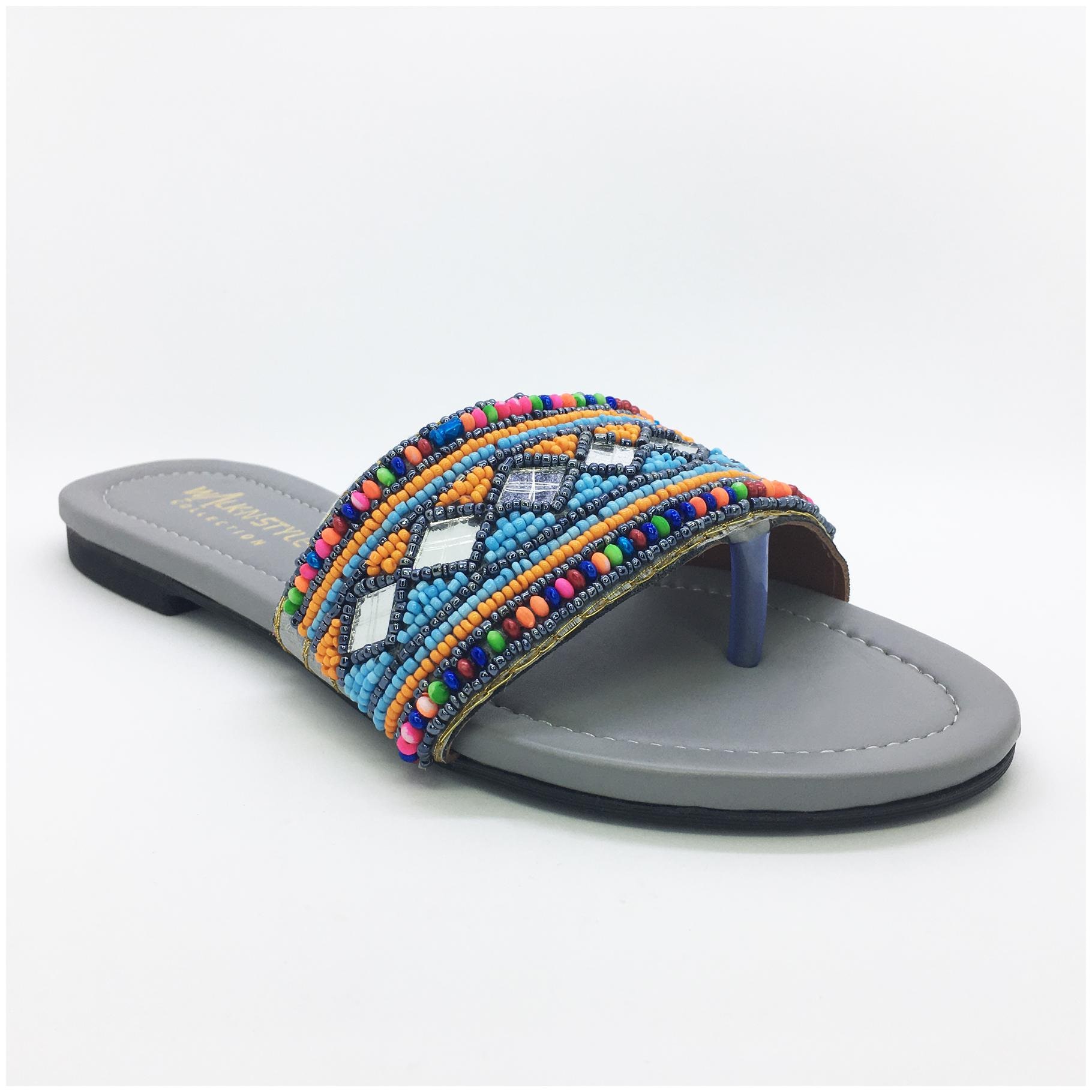 

WALK-N-STYLE Women Grey One Toe Flats