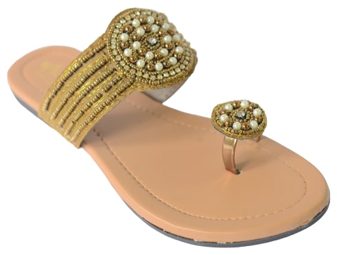 

WALK-N-STYLE Women Brown T-Strap Flats